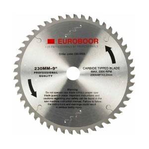 Euroboor Циркулярен диск 230 mm (25.4) 48T (x2.2) за стомана и алуминий (281)