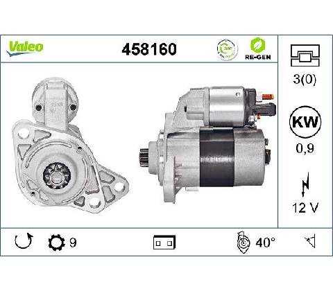 Startér VALEO 458160