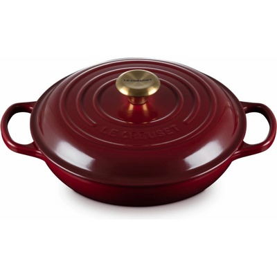 Le Creuset Kastról SIGNATURE 26 cm 2,2 l GARNET liatina