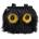 8bplus Торбичка за магнезий 8bplus Alex Chalk bag - Black - размер One Size (335-0511-0111)