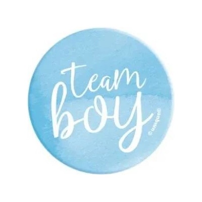 Brož modrá Team boy