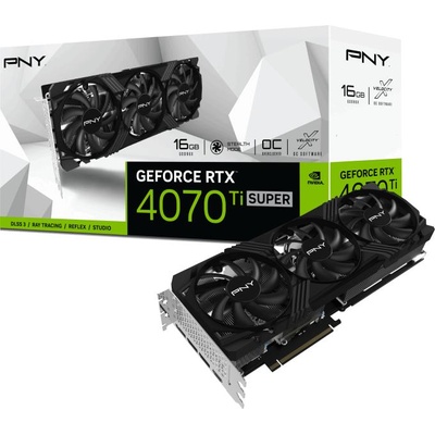 PNY GeForce RTX 4070 TI SUPER 16GB VERTO OC (VCG4070TS16TFXPB1-O)