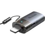 Mcdodo OTG адаптер (OT-7850) - Mcdodo - USB към Lightning, с TF четец за карти, 480Mbps, LED индикатор - Черно