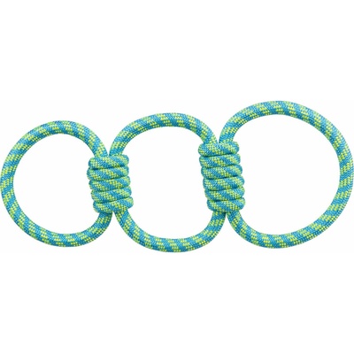 Aqua Toy plovoucí přetahovadlo 3 kruhy 42 cm polyester
