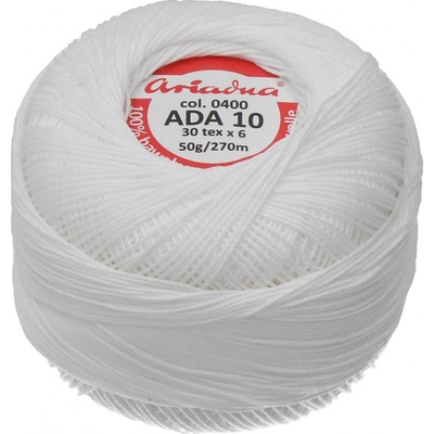 Ariadna Priadza pre frivolitky Ada 10 50 g - 0400