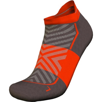 Icebreaker dámske ponožky Run+ Ultralight Micro Porcini/Fervid