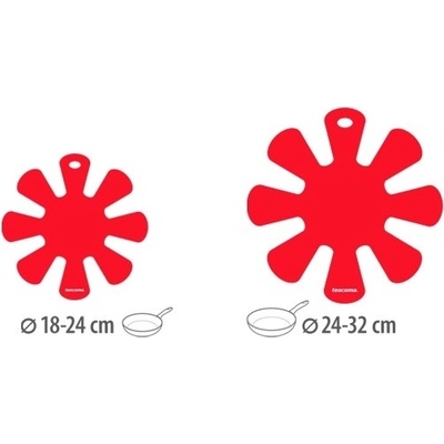 TESCOMA Preložka medzi panvice PRESTO, malá a veľká, 2 ks