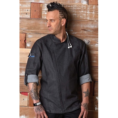 Chef Works EXDZ001 na zips čierny XS