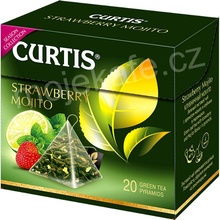 Curtis zelený čaj Strawberry Mojito pyramidy 20 ks