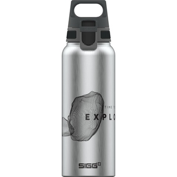 SIGG WMB Traveller Алуминиева бутилка за пиене 1 L Pathfinder Aluminium (208218)