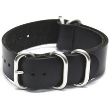 Zulu Strap Kůže černá S40058