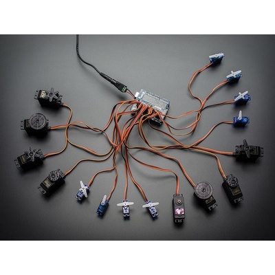Adafruit 16-Channel 12-bit PWM/Servo Shield I2C interface