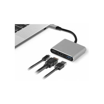 Tracer adapter a-1 usb-c hdmi 4k usb 3.0 pdw 100w