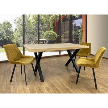 Image 1 of ЕВРОМАР Разтегателна трапезна маса xaris (006.004.0013)