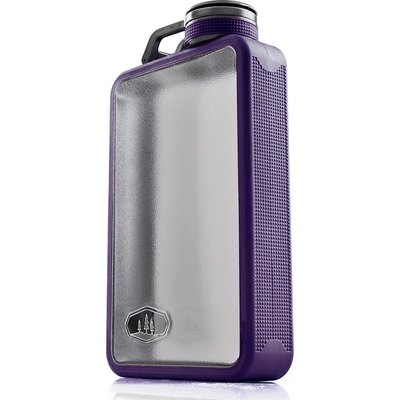 GSI Outdoors Boulder Flask placatka purple : fialová/čirá