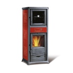 La Nordica-Extraflame Rossella Plus Forno Evo bordeaux (7112380) Камини