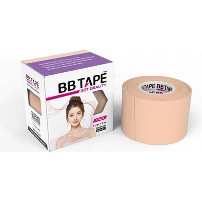 BB Tape Face tejp na obličej béžová 5m x 5cm – Sleviste.cz