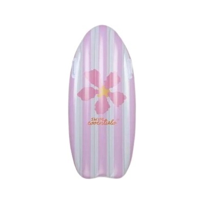 Swim Essentials Nafukovací surf Pink Flower 120 cm