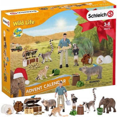 Schleich 98272 Wild Life Adventní kalendář 2021