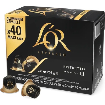 L'OR Ristretto 40 kapsúl do kávovaru Nespresso