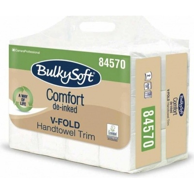 Bulky Soft ZZ, dvouvrstvé, bílé, 3000 ks