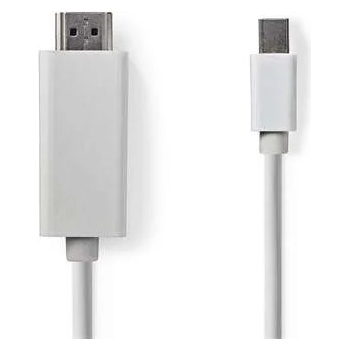Nedis MINI DisplayPort - HDMI кабел CCGP37600WT20 (CCGP37600WT20)