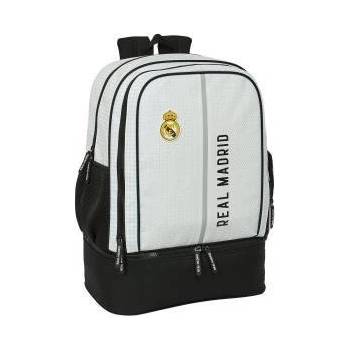 Real Madrid C. F Спортна Раница Real Madrid C. F. 24/25 Бял Сив 35 x 50 x 24 cm