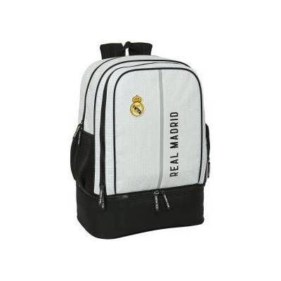 Real Madrid C. F Спортна Раница Real Madrid C. F. 24/25 Бял Сив 35 x 50 x 24 cm