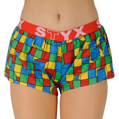 Styx Dámske trenky art športová guma kocky T959