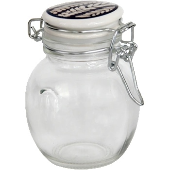 Horecano TOP-Бурканче за подправки с керамично цветно капаче 100ml (339193) (013285)