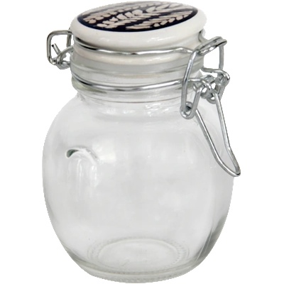 Horecano TOP-Бурканче за подправки с керамично цветно капаче 100ml (339193) (013285)