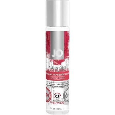 JO All-in-one Masážny gél hrejivý 30 ml