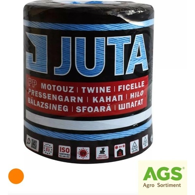 Motouz vázací JUTA DTEX 25000 cívka 5kg oranžový – Sleviste.cz