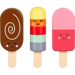Orange Tree Toys Дървена играчка Orange Tree Toys - Сладоледи, 4 части (OTT29621) - ozone