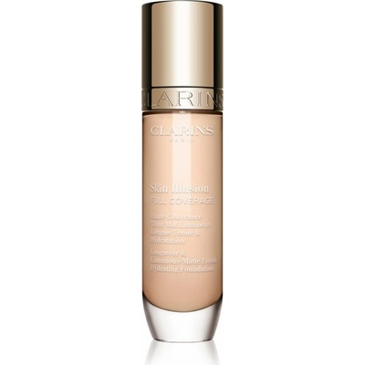 Clarins Skin Illusion Hydrating Foundation vysoko krycí make-up 100C 30 ml
