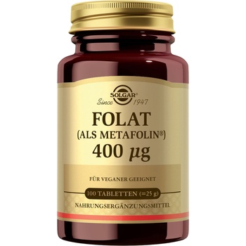 Solgar Фолат (метафолин), 400 g - 100 таблетки