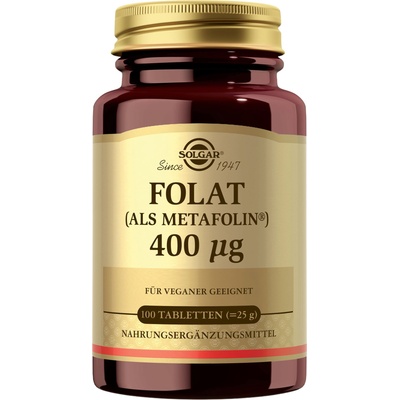 Solgar Фолат (метафолин), 400 g - 100 таблетки
