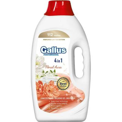 Gallus prací gel 4v1 Floral Aura Universal 4,05 l 112 PD