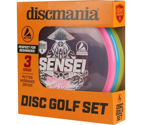 Discmania Active Soft sada (putter, midrange, driver)