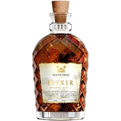 A.H. Riise Old St. Croix Elixir Orange Grove 40% 0,7 l (holá láhev)
