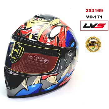 Мото каска lvs m vd170