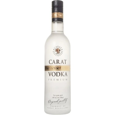 Carat Vodka Premium 40% 0.50 l (čistá fľaša)