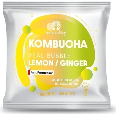 Renovality Kombucha Real Bubble Lemon Ginger 1 x 10 g
