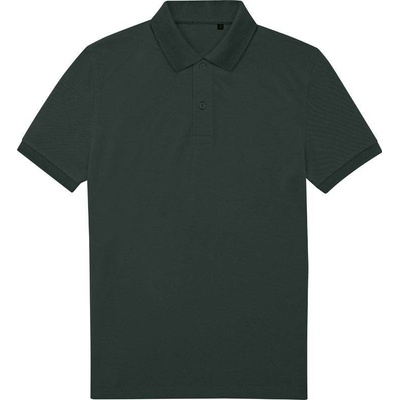 B&C My Eco polo Piqué polo dark forest zelená