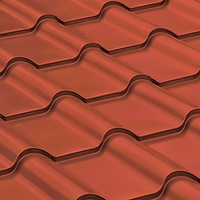 Satjam Grande Plus AluMat 1173 x 0,6 mm RAL 8004 cihlově červená 1 m²