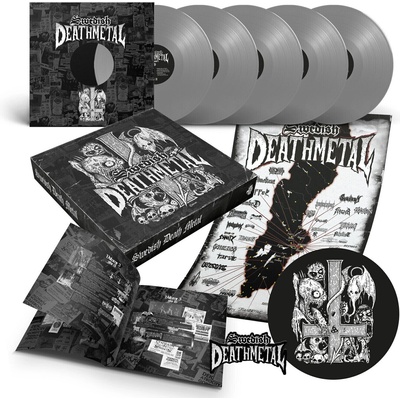 Various Artists - Swedish Death Metal (Box Set) (Limited Edition) (Silver Coloured) (5 LP) (0884388874565)