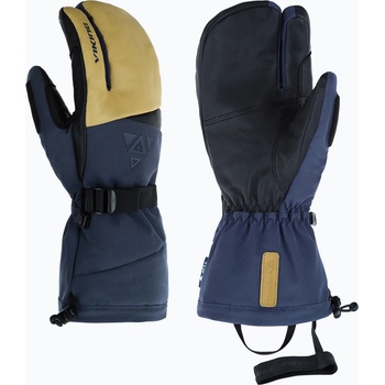 Viking Мъжки скиорски ръкавици Viking Norvik Pro Lobster Freeride navy/beige