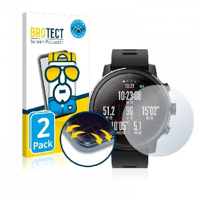 Ochranné fólie 2x BROTECT Flex Full-Cover Protector Xiaomi Amazfit Stratos 2