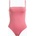 Roxy Дамски бански от една част ROXY Solid Beach Classics Bandeau heather rose