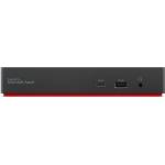 Lenovo 40B20135UK докинг станция Жичен USB 3.2 Gen 1 (3.1 Gen 1) Type-A + Type-C Черен (40B20135UK)